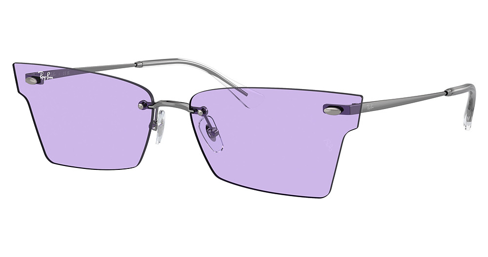 Ray-Ban RB3730 XIME cateye eyeglasses in Gunmetal/Violet