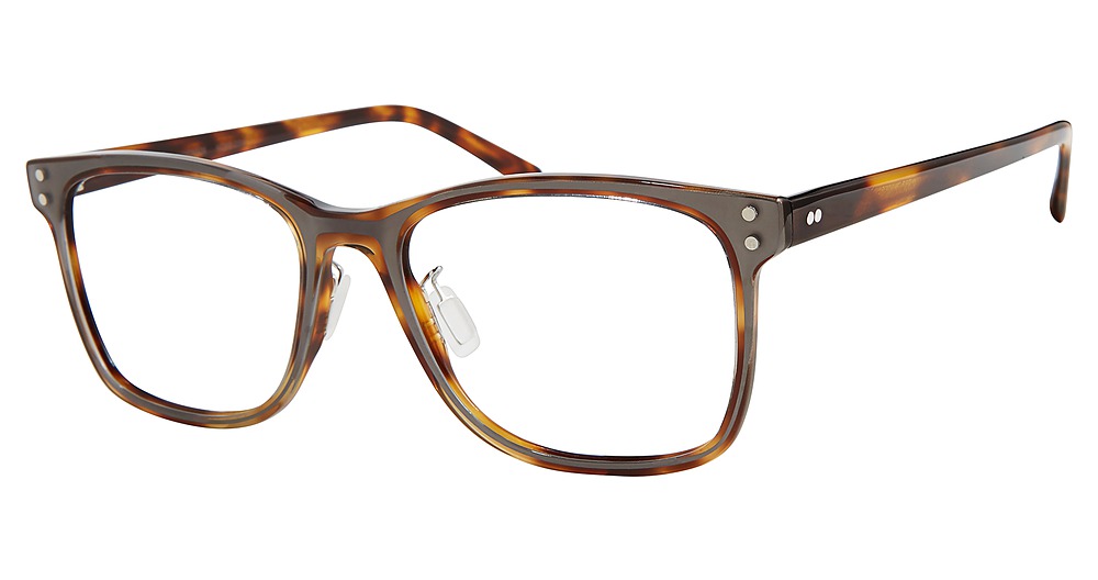 Modo 6618 square eyeglasses in Grey Tortoise