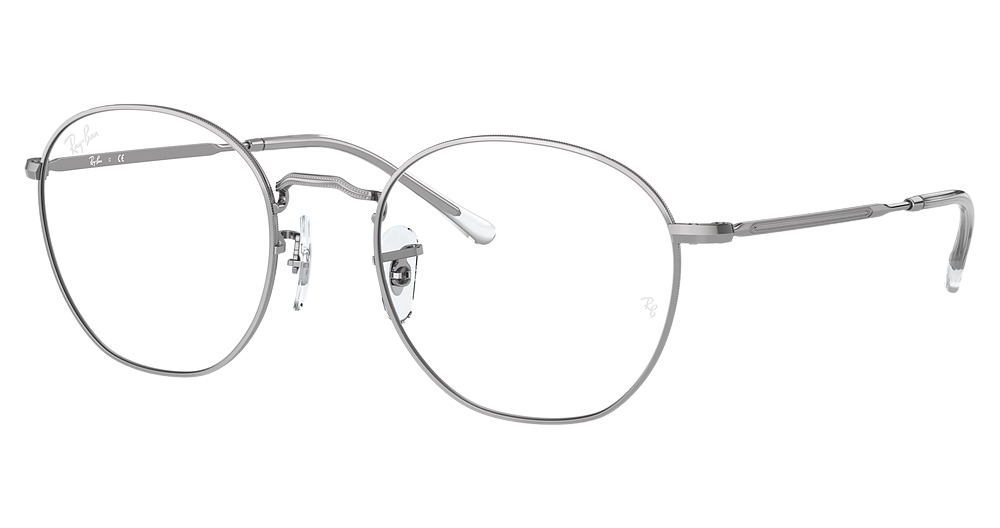 Ray-Ban RX6472 ROB round eyeglasses in Gunmetal