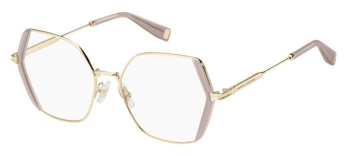 Marc Jacobs MJ 1068 irregular eyeglasses in Gold Brwn