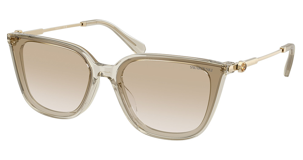 TRANSPARENT BEIGE / GRADIENT LIGHT GREY