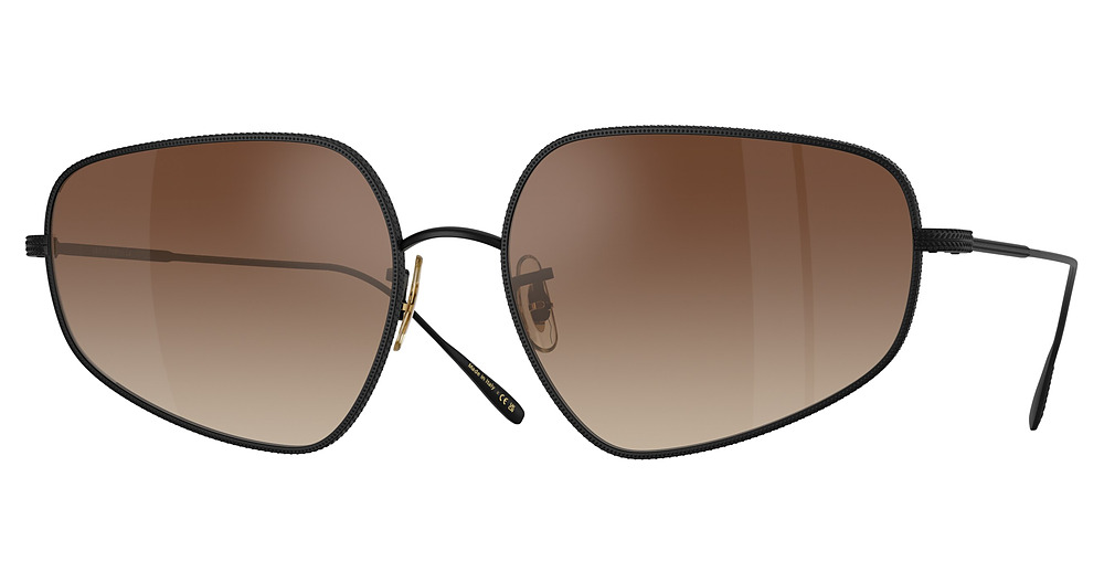 MATTE BLACK / DARK BROWN GRADIENT MIRROR