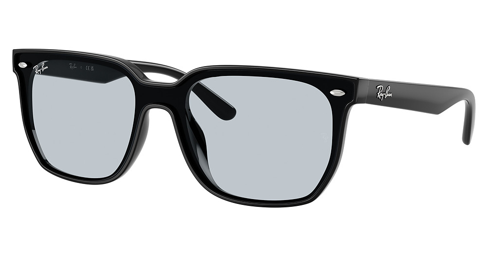 Ray-Ban RB4466D square sunglasses in Black/Light Blue