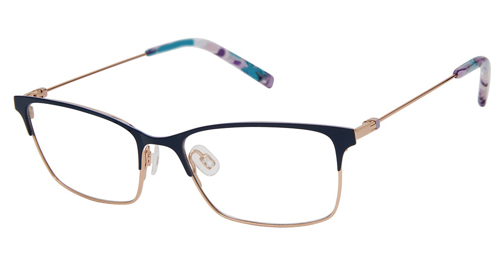 Navy/Rose Gold