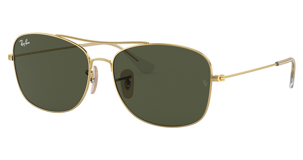 Ray-Ban RB3799 aviator sunglasses in Arista/Green