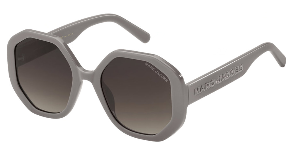 Marc Jacobs MARC 659/S irregular sunglasses in Grey/Brown Shaded