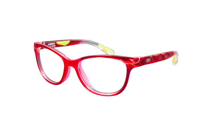 Translucent Red/Lime