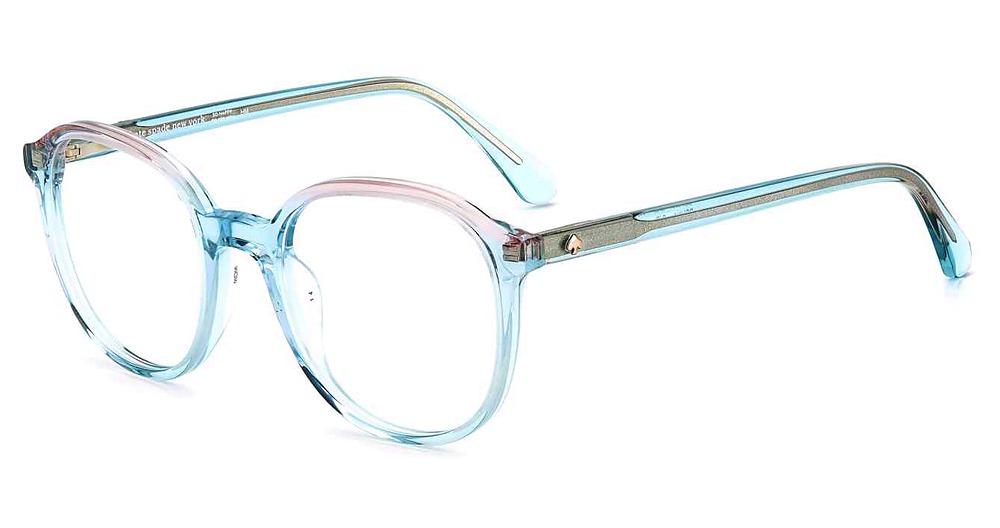 Kate Spade POLINA rectangle eyeglasses in Blue