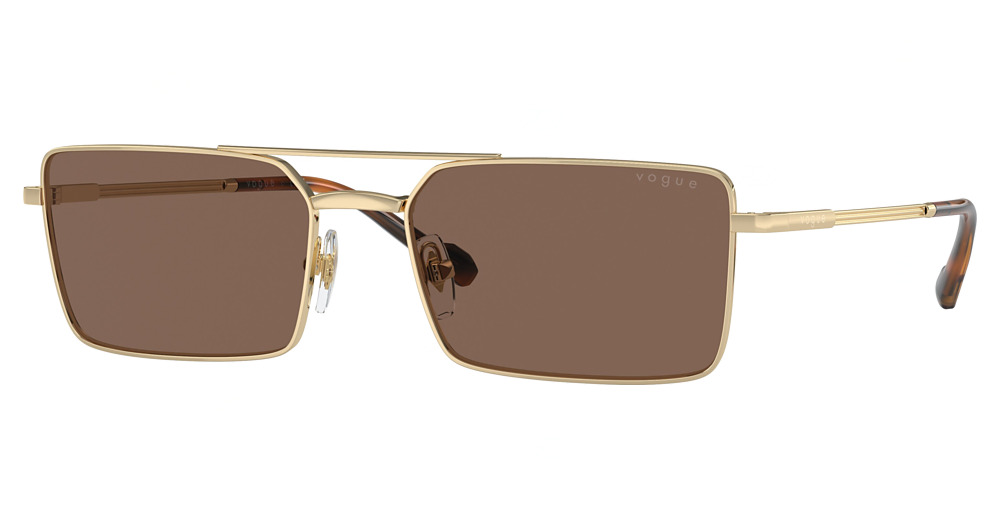 PALE GOLD / DARK BROWN