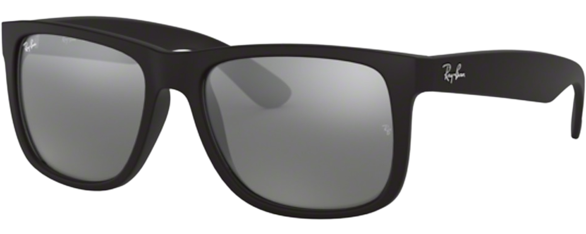 RUBBER BLACK / GREY MIRROR SILVER