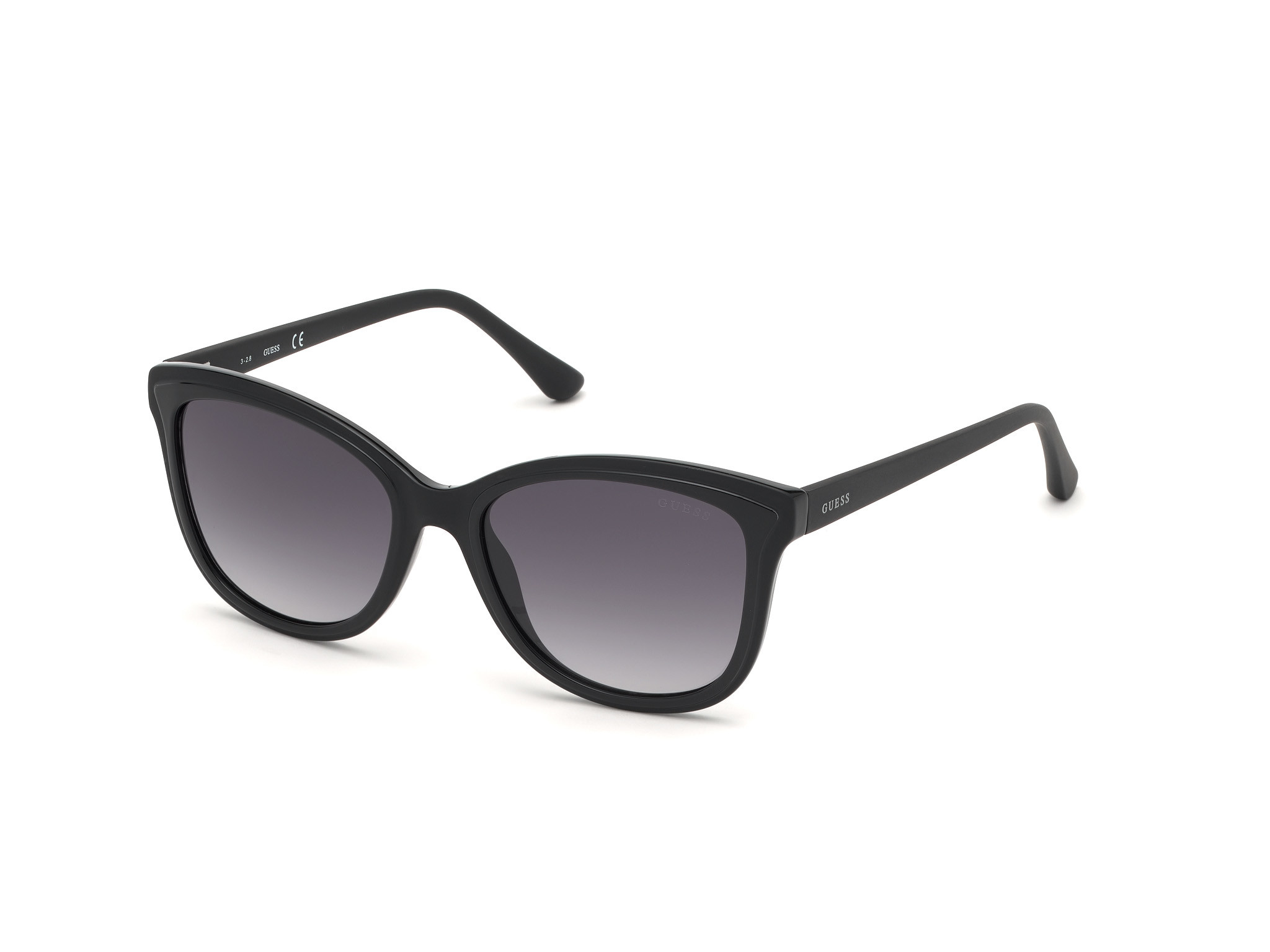 Shiny Black  / Gradient Smoke Lenses