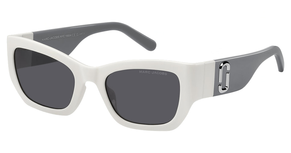 Marc Jacobs MARC 723/S rectangle sunglasses in Ivory/Grey