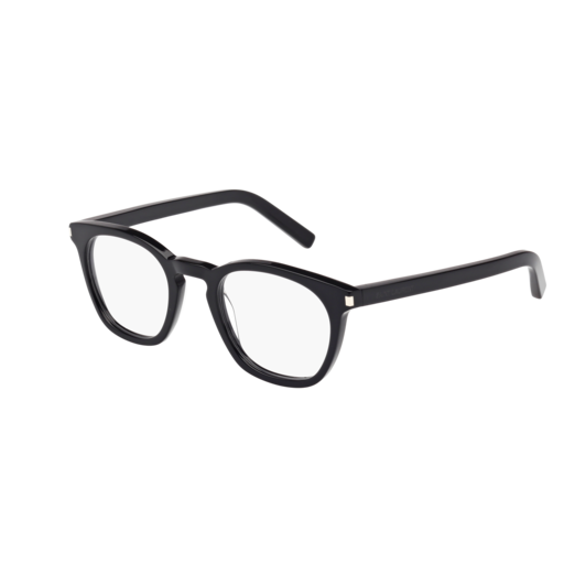Saint Laurent SL 30 square eyeglasses in Black