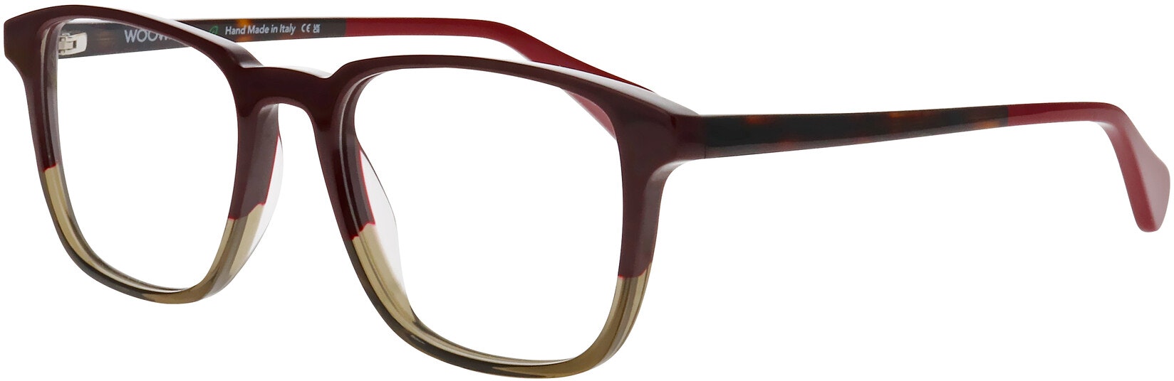 GRADIENT STRAIGHT BURGUNDY TO GREY