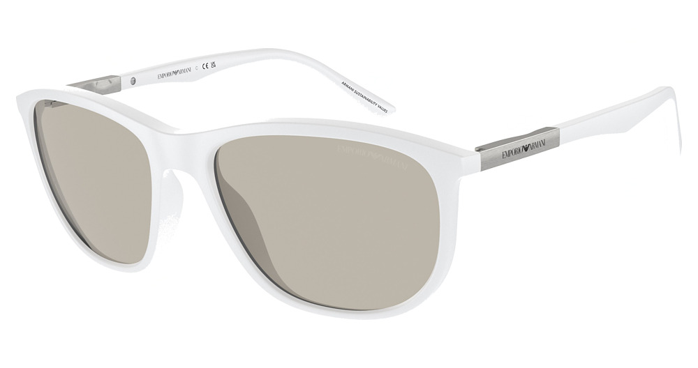 MATTE WHITE / LIGHT BROWN