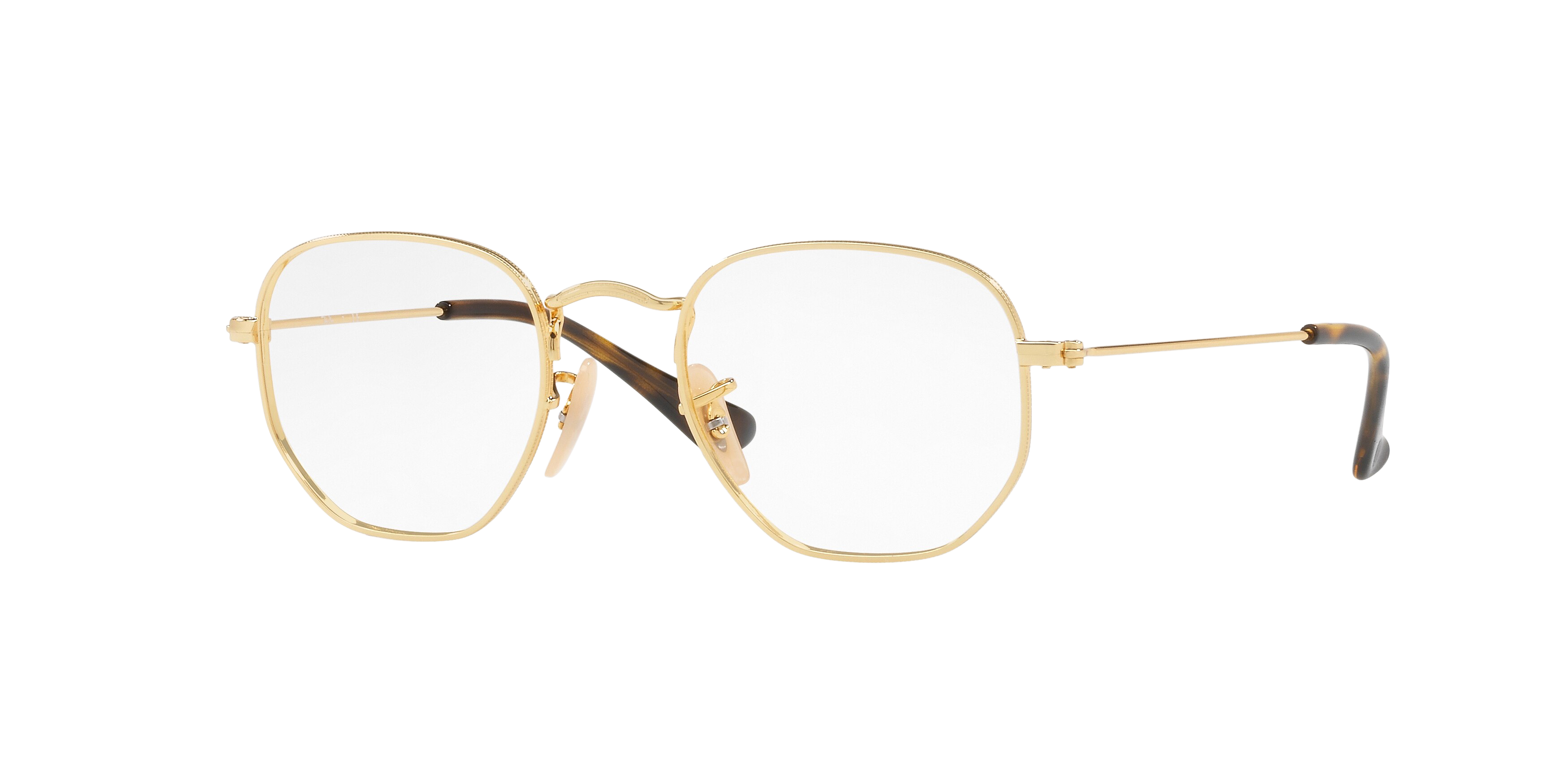 Ray-Ban RY9541V square eyeglasses in Gold