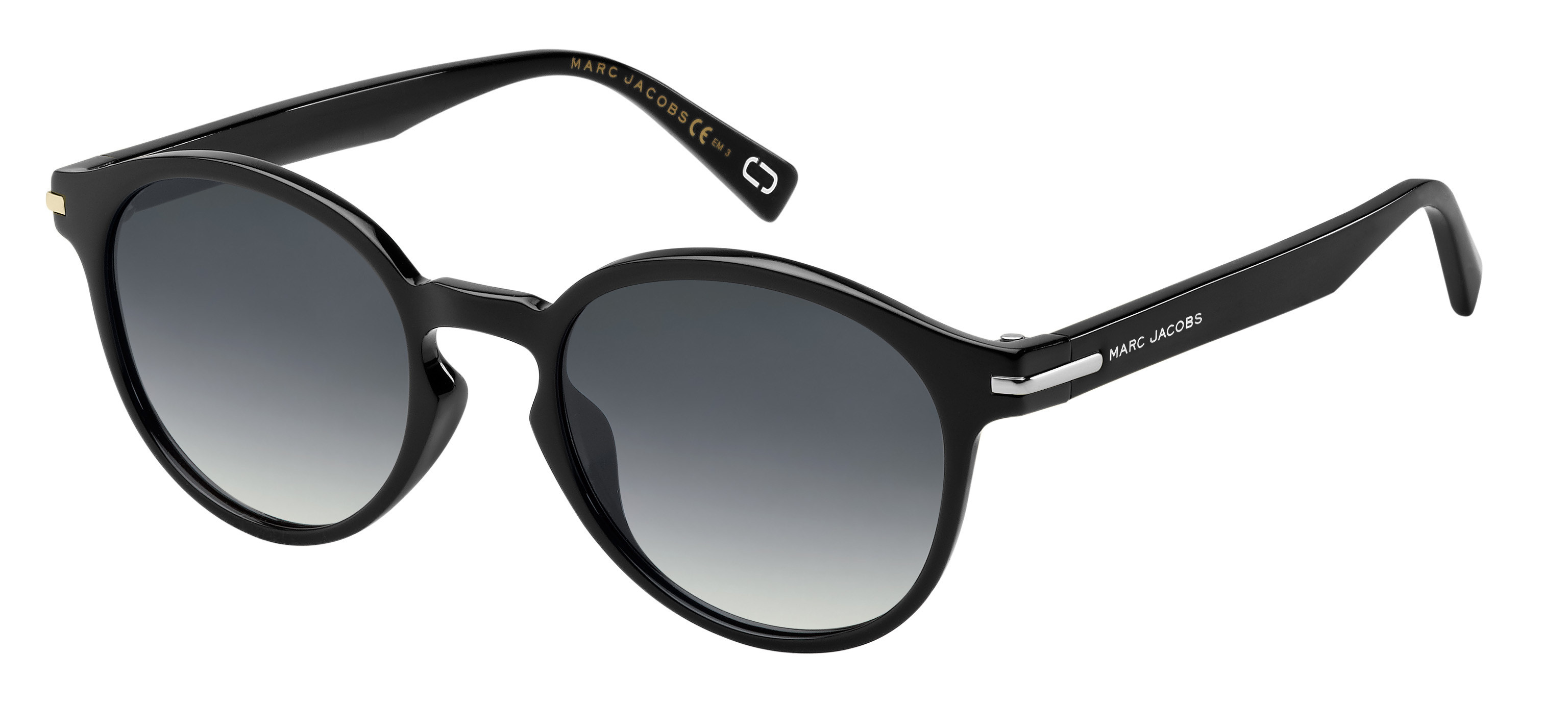 Marc Jacobs Marc 224/S square sunglasses in Black (9 O Dark Grey Gradient)