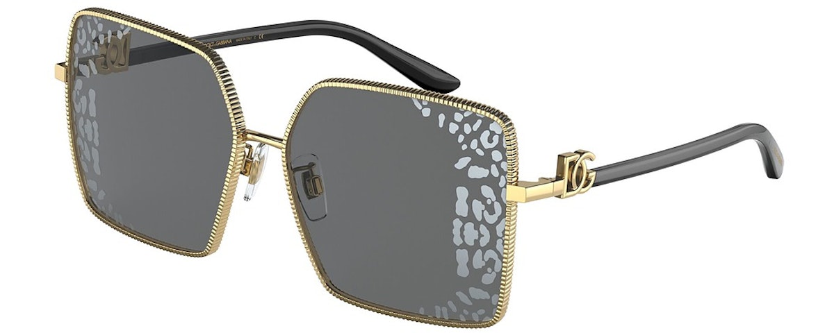 GOLD / GREY TAMPO SIDE LEOPARD SILVER