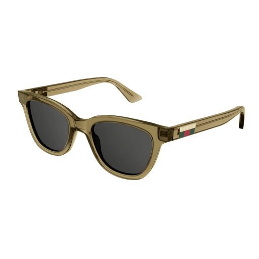 Gucci GG1116S rectangle sunglasses in Brown Brown Grey/Grey
