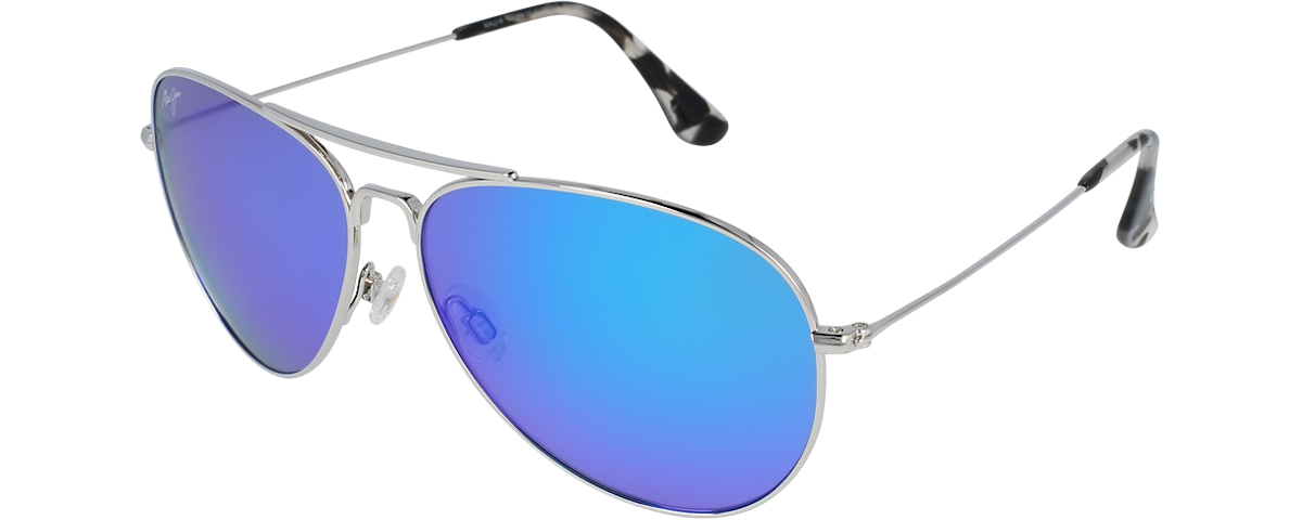 Silver / Blue Hawaii