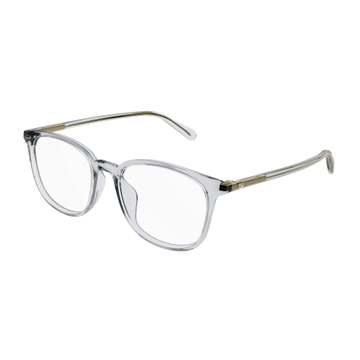 Gucci GG1610OA rectangle eyeglasses in Grey