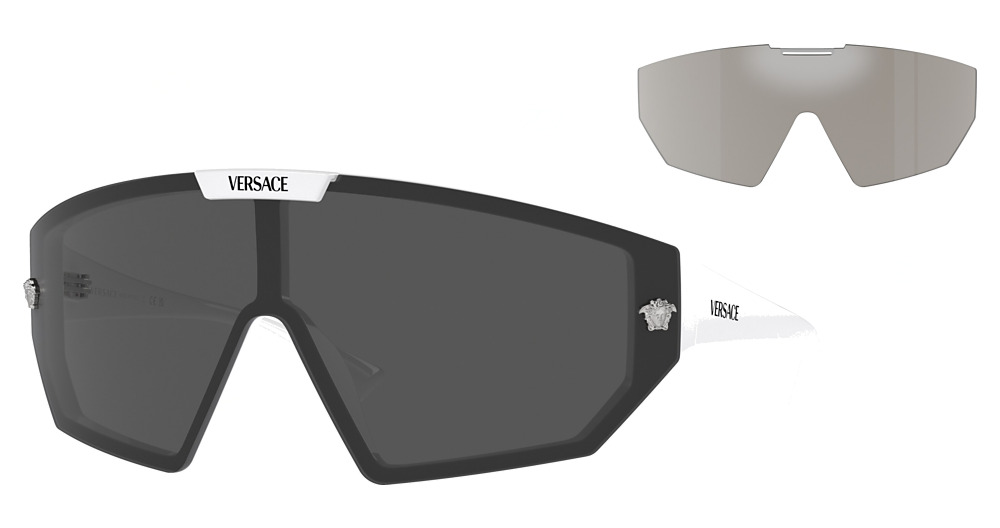 WHITE / DARK GREY