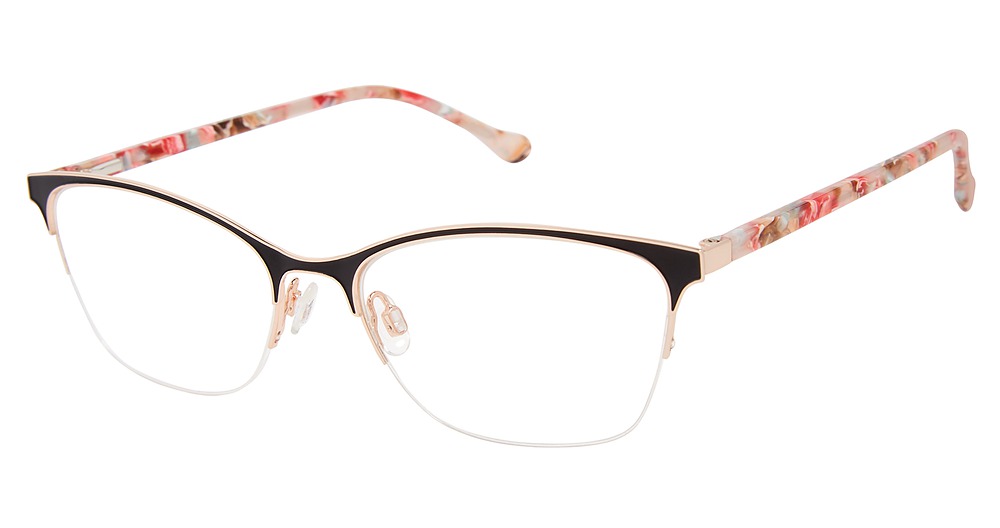 black/ rose gold