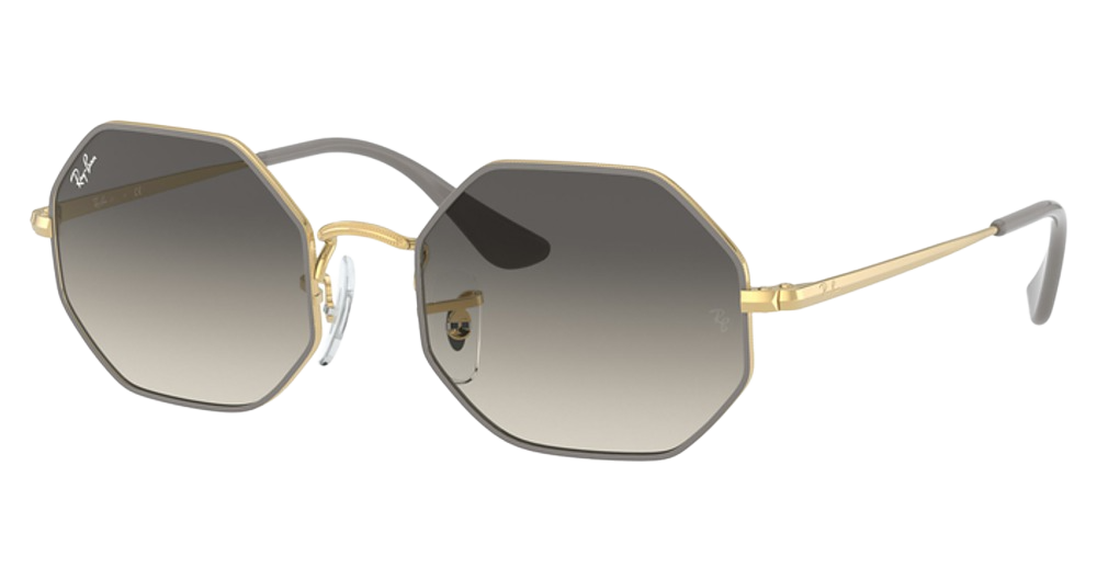 Ray-Ban RJ9549S irregular sunglasses in Grey on Arista/Light Grey Gradient Dark Grey