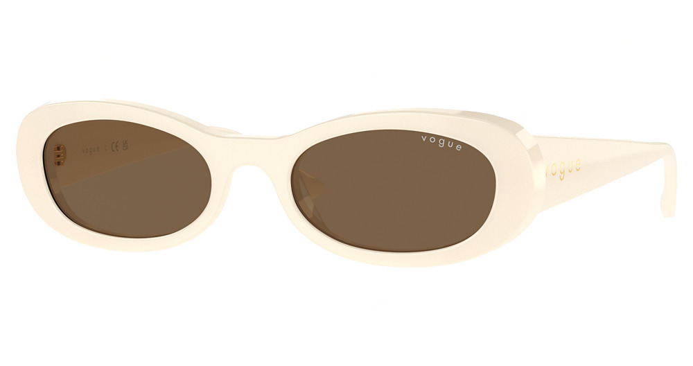 FULL IVORY / DARK BROWN