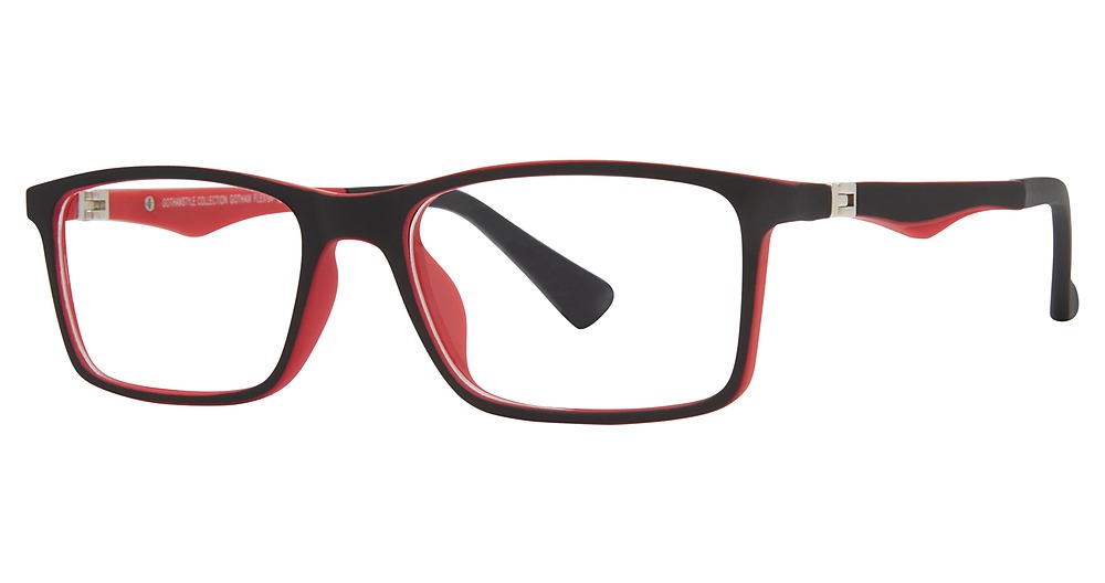 black/red