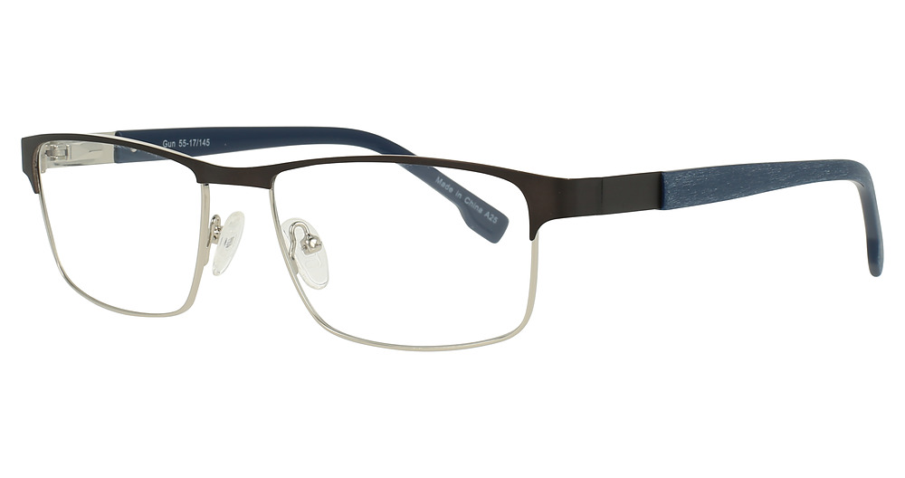 Gunmetal/Cobalt Blue