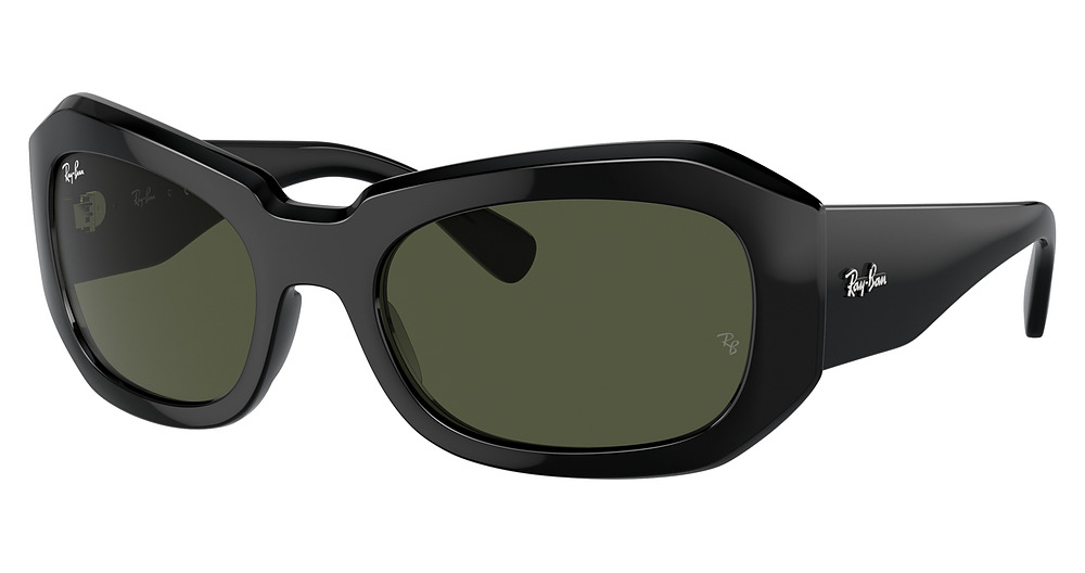 Ray-Ban RB2212 BEATE sunglasses in Black/Green