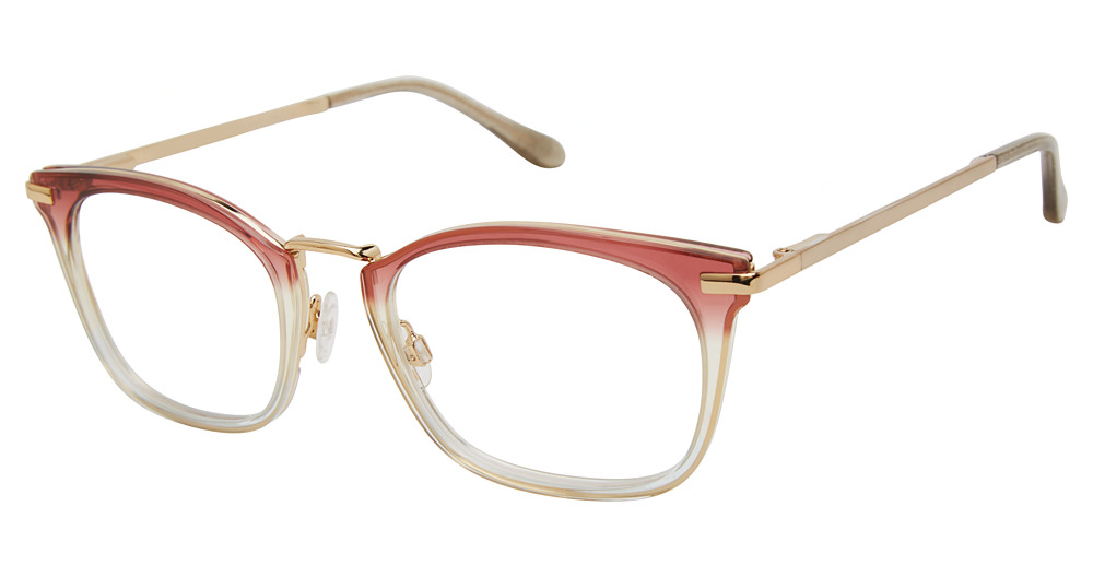raspberry/gold