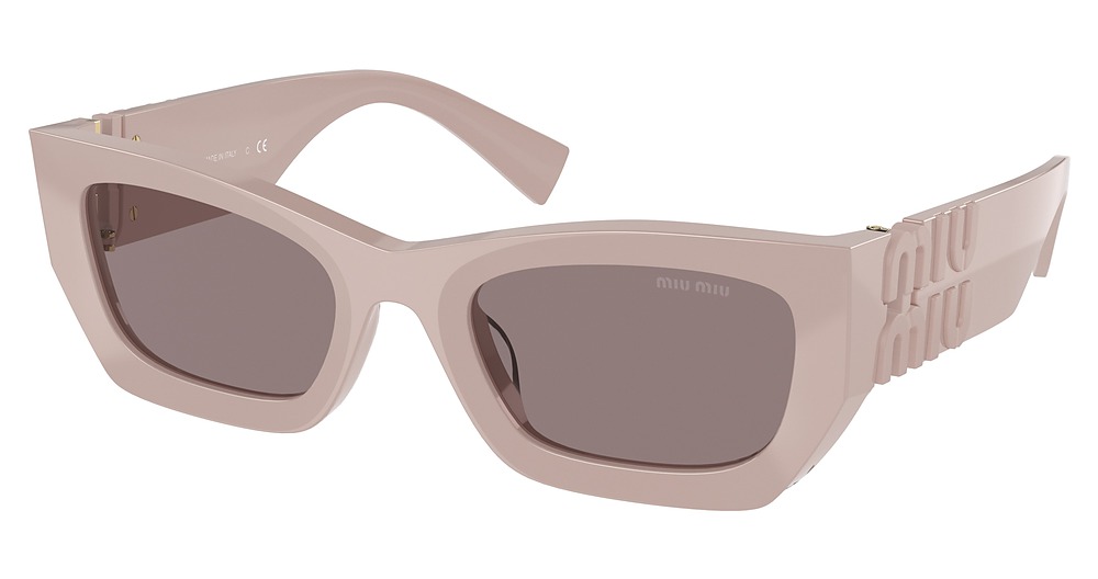 Miu Miu MU 09WS cateye sunglasses in Pink/Purple Brown