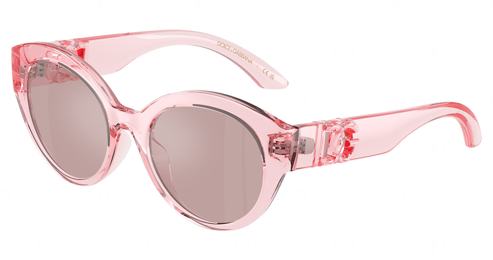 TRANSPARENT PINK / LIGHT VIOLET MIRROR SILVER INT
