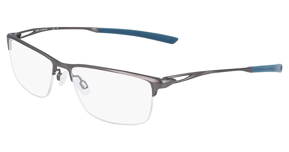 Satin Gunmetal/Space Blue