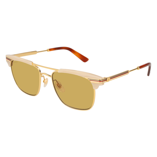 Gucci GG0287S rectangle sunglasses in Beige