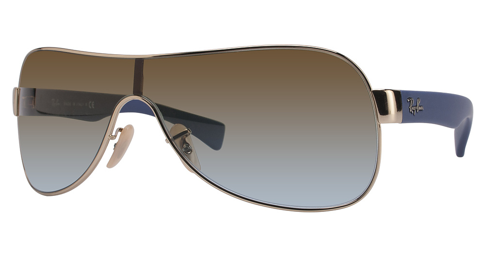 Ray-Ban RB3471 RB3471 sunglasses in Arista/Black Rubber/Brown Gradient