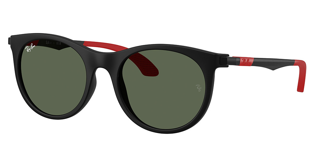 MATTE BLACK / DARK GREEN