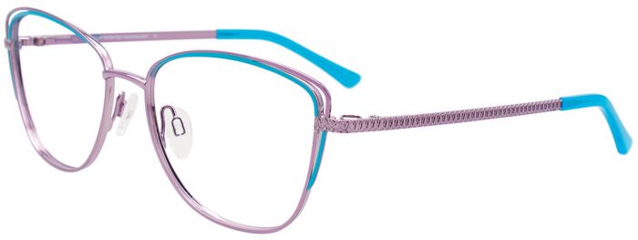 Shiny Light Lilac & Blue