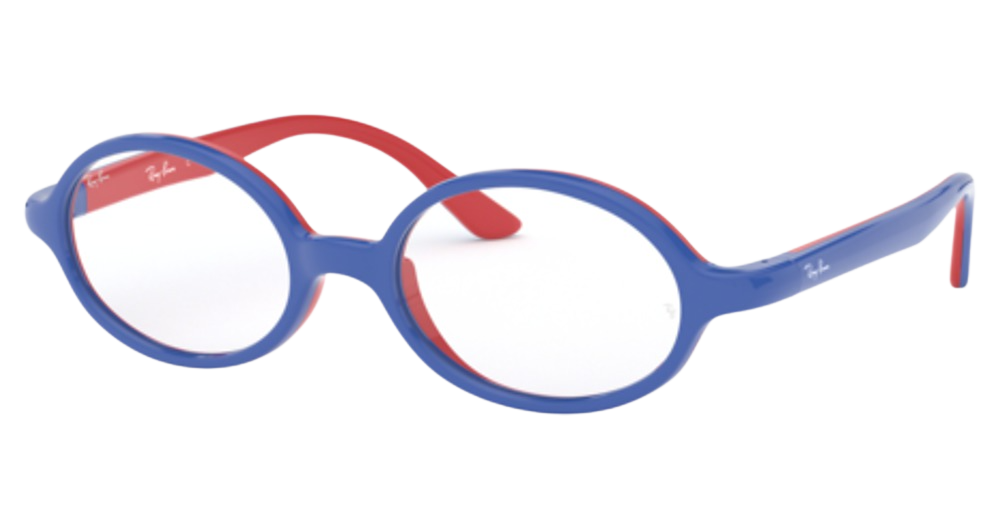 BLU ON RUBBER RED