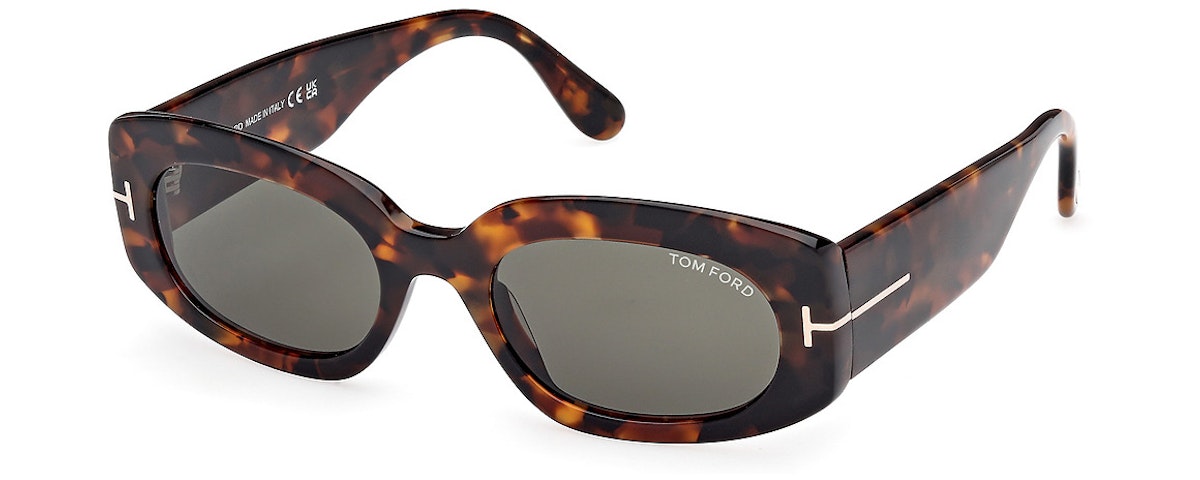 dark havana / green
