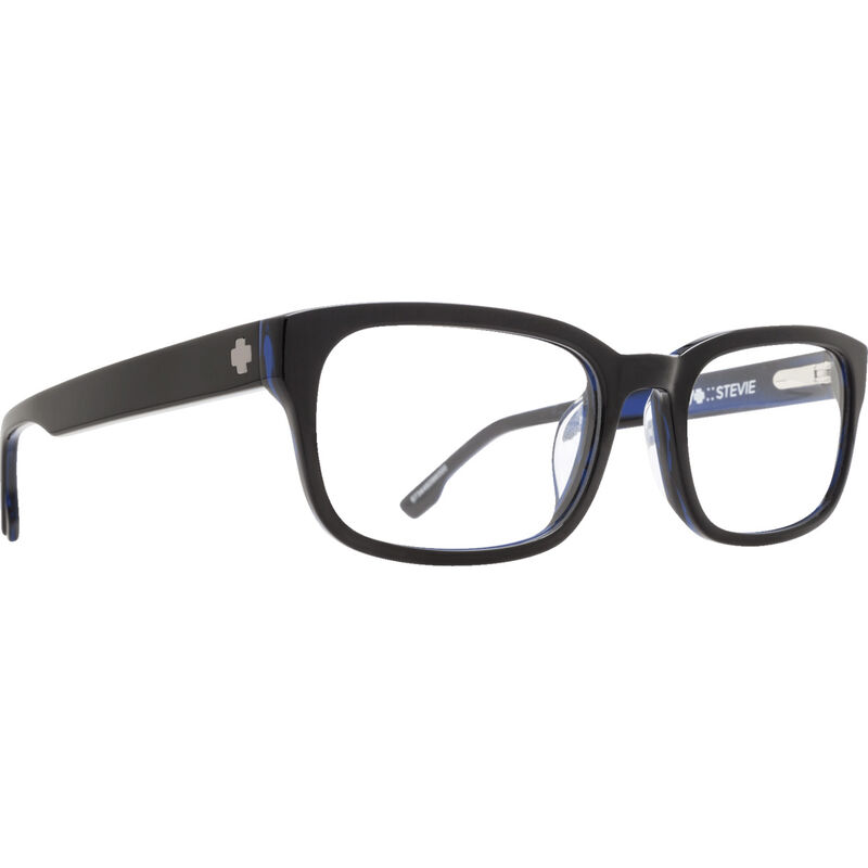 black/blue horn