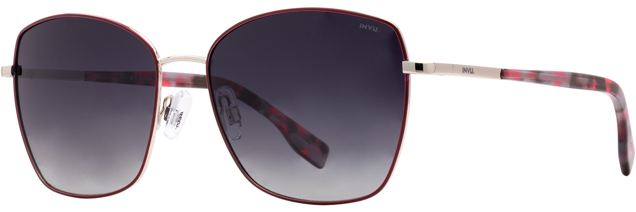 Wine / Chrome / Gradient Gray