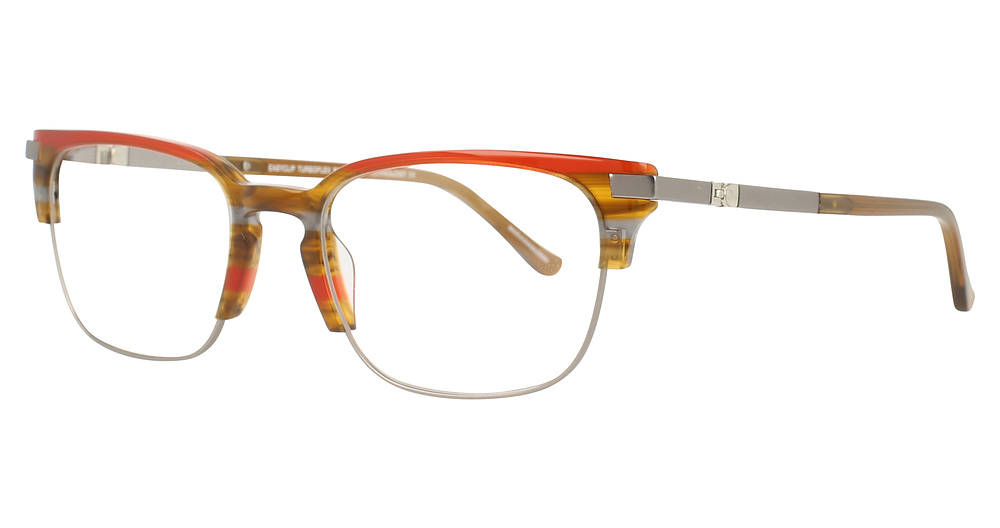 Brown & Red & Grey Marbled & Matt Steel/Matt Steel