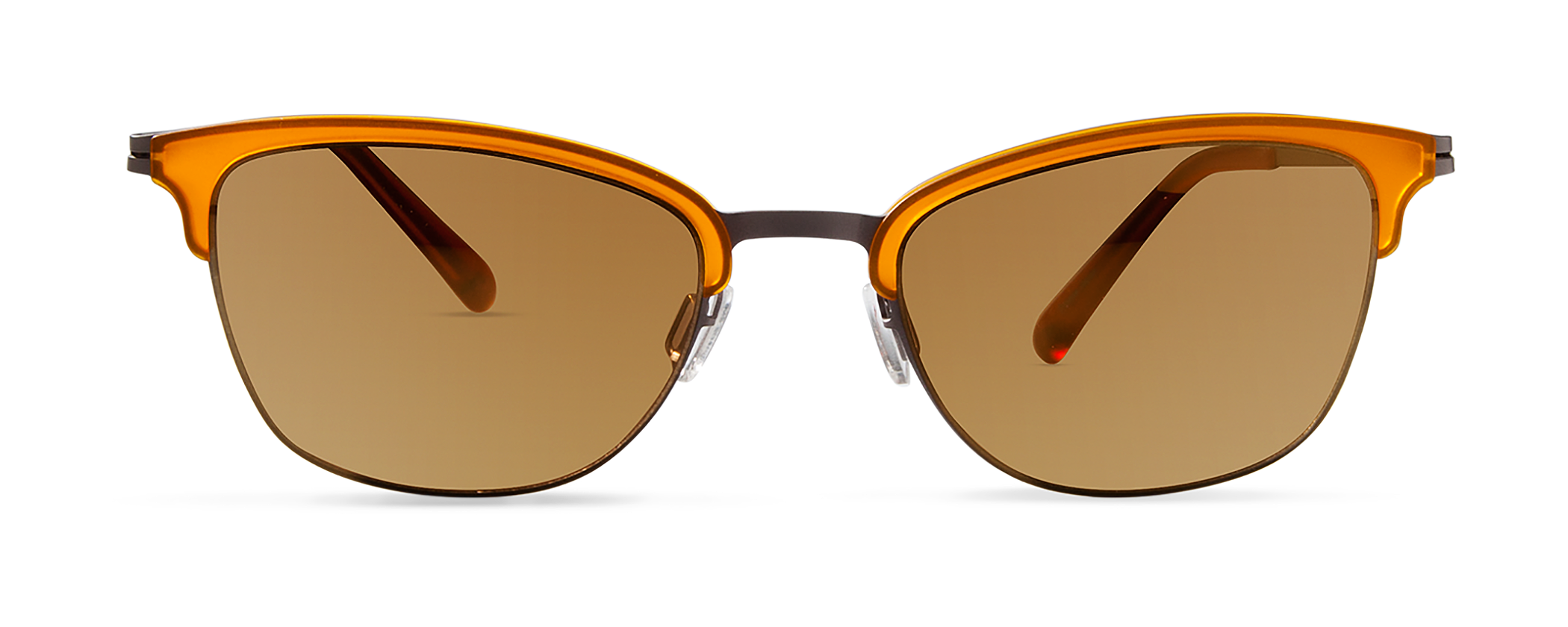 Modo 660 irregular sunglasses in Light Orange