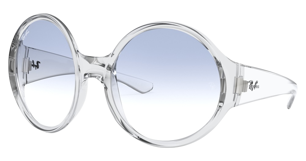 TRANSPARENT / CLEAR GRADIENT LIGHT BLUE
