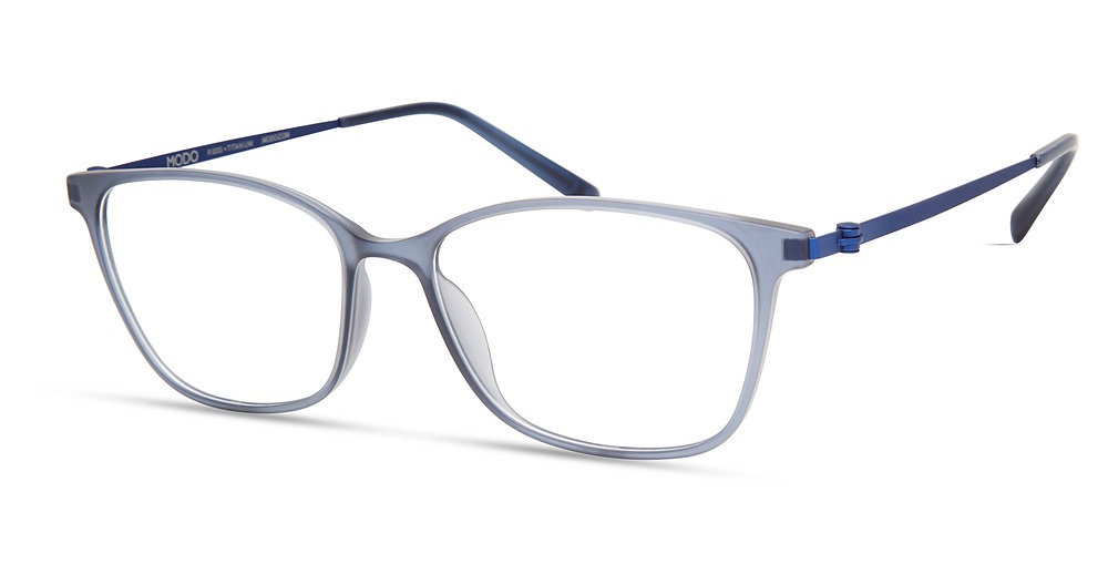 Modo 7031 round eyeglasses in Matte Greyish Blue