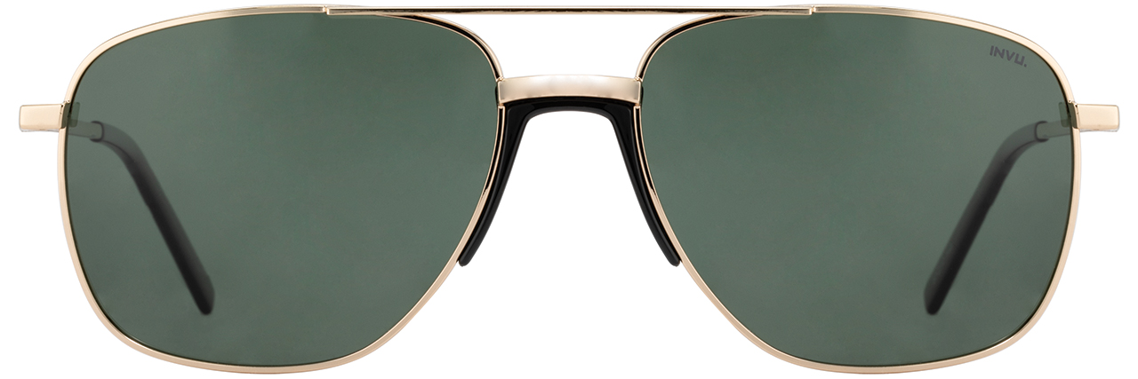 Gold / Black / Solid Green