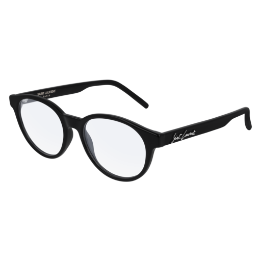Saint Laurent SL 321 round sunglasses in Black